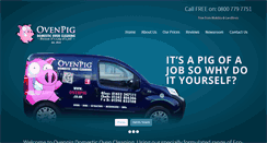 Desktop Screenshot of ovenpig.co.uk